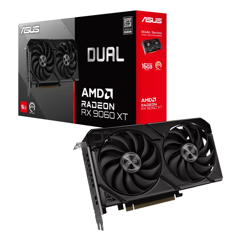 ASUS Dual Radeon™ RX 9060 XT 16GB GDDR6