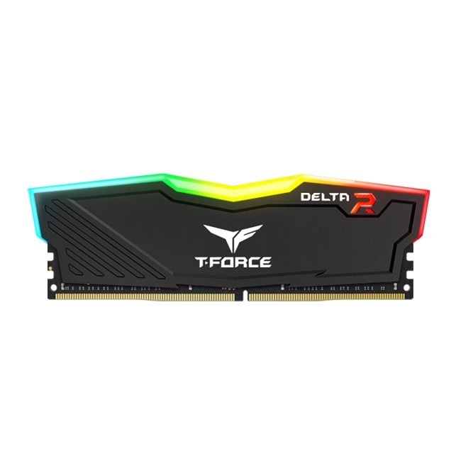 Team T-Force Delta RGB DDR4 8GB 3200MHz CL16 1.35V aluminum heat spreader 120 RGB lighting XMP 2.0