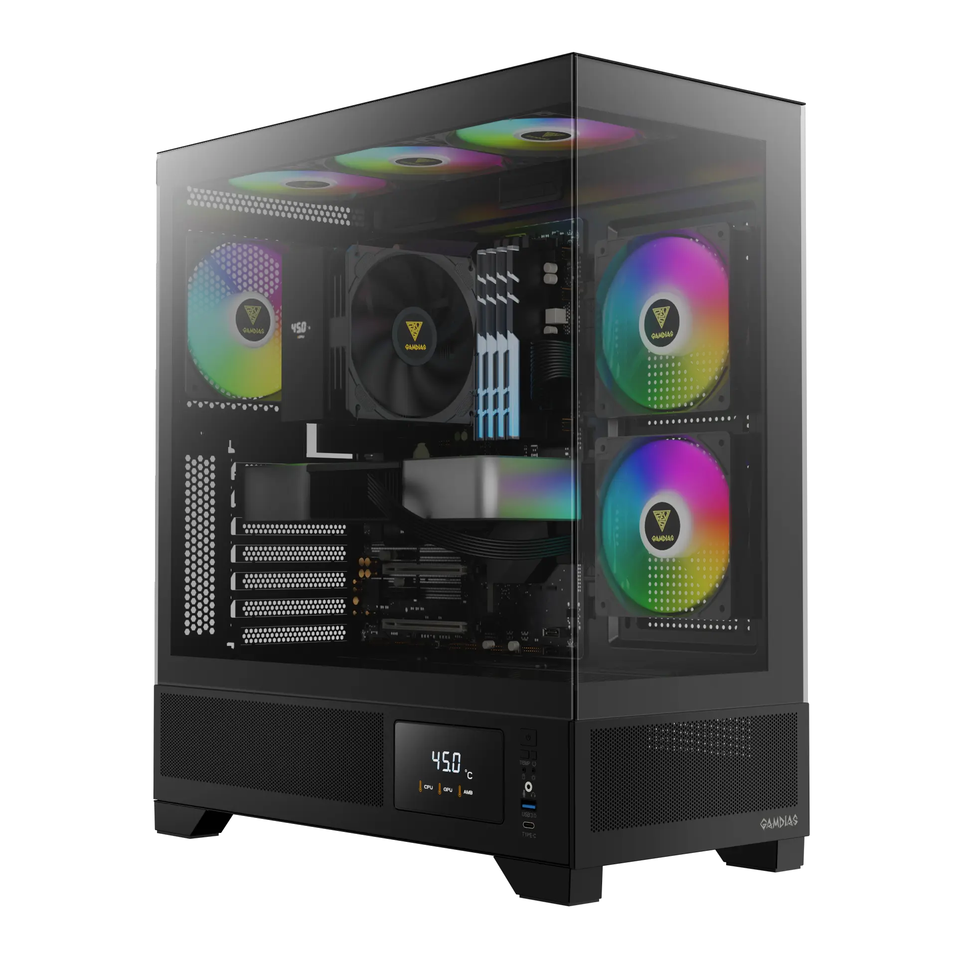 Gamdias Atlas M1 Mid Tower Gaming Cabinet