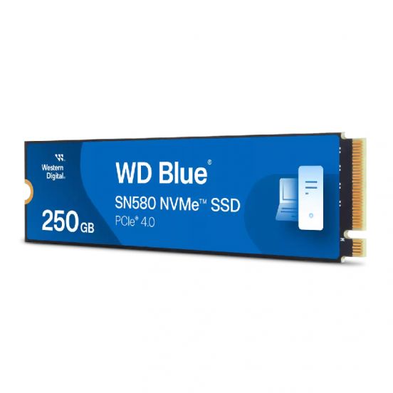 WD Blue SN580 NVMe SSD 256G PCIe Gen4 x4 M.2 2280 5000MB s Read 4000MB s Write 460K 770K IOPS 300