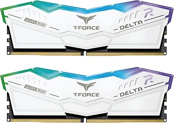 T-Force Delta RGB 32GB (16GB x 2) DDR5-6000 CL30 -  White